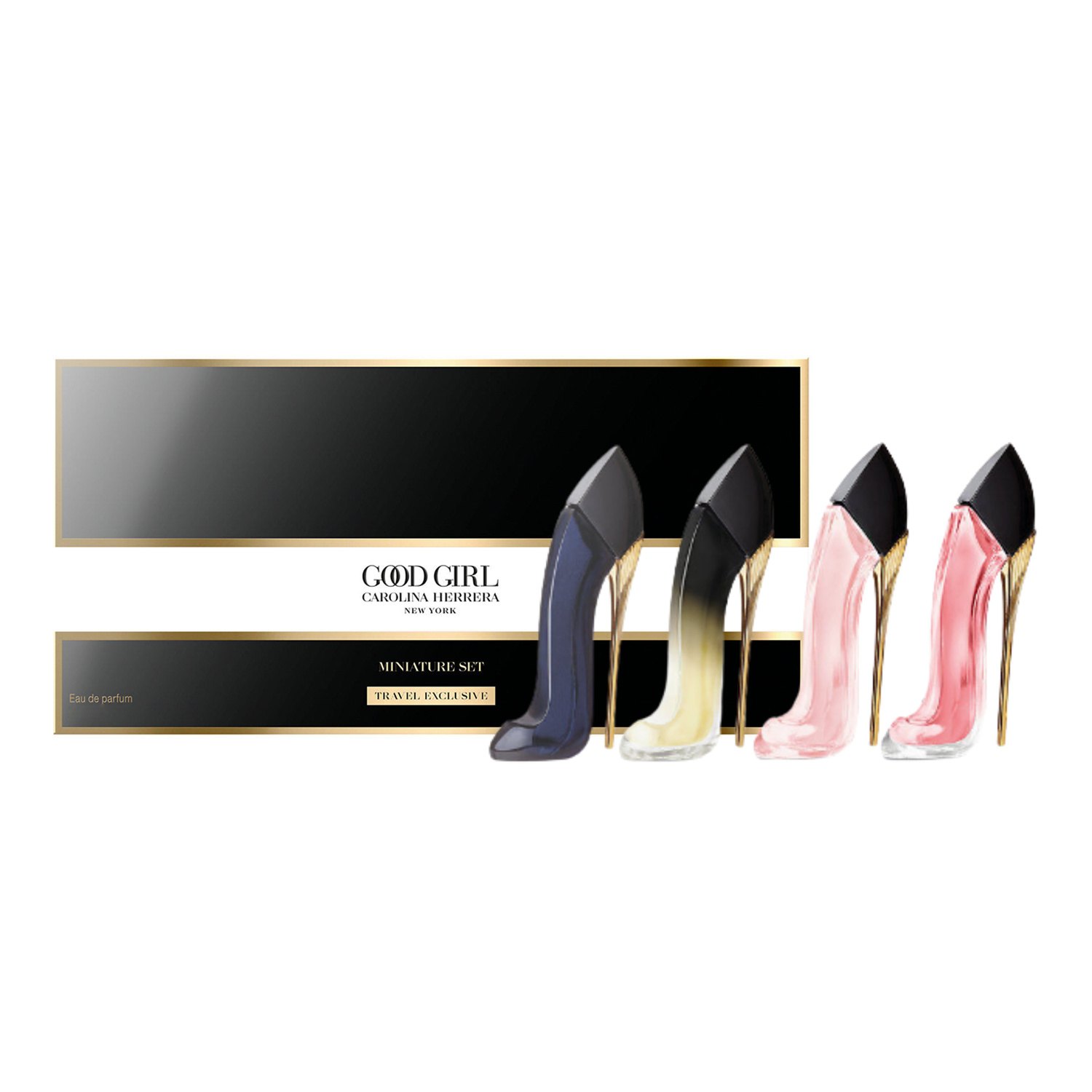 Carolina Herrera fragrance discovery set available in the eZebra perfume category