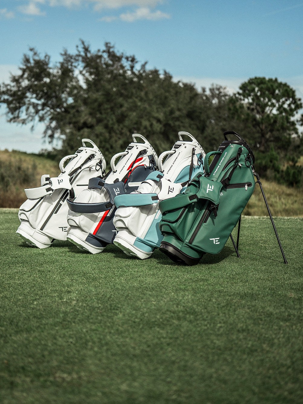 Tour Edge Xtreme Lux stand bag shown in official product imagery